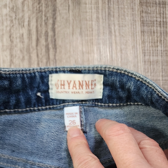 Flair Western Blue Denim Women's Jeans - Picture 4 of 10